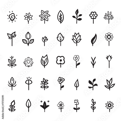 set of icons for your design