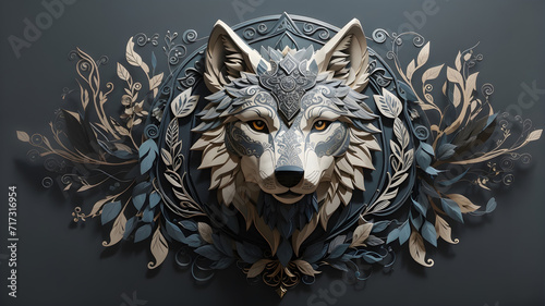 wolf head simple wallpapers