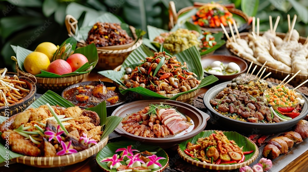 Diverse Delicacies Offering a Taste of Cultural Heritage