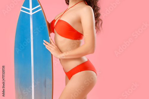 Sexy young woman in swimsui...