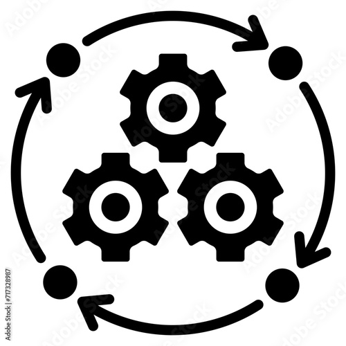 Integration Icon Element For Design