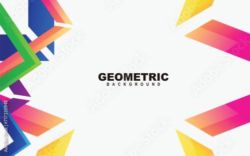 geometric background colorful gradient vector design Free Download geometric background colorful gradient vector design - GFXLoad