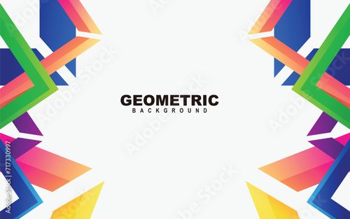 geometric background colorful gradient vector design Free Download geometric background colorful gradient vector design - GFXLoad