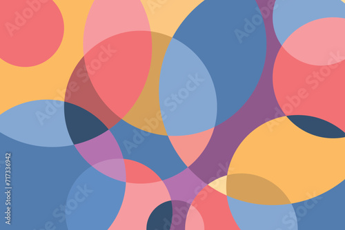 Colorful with blue  purple  red  and yellow combination geometric background