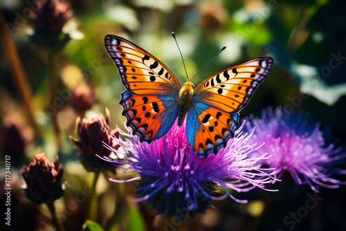 butterfly on flower