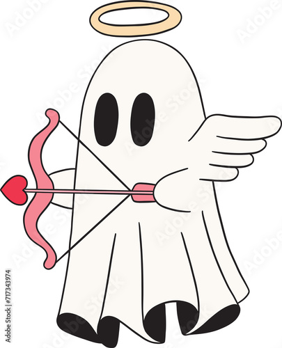 cute valentine ghost