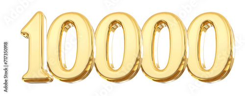 Gold Number 10000