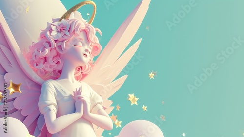 Cartoon digital avatars of Heavenly Emissary
