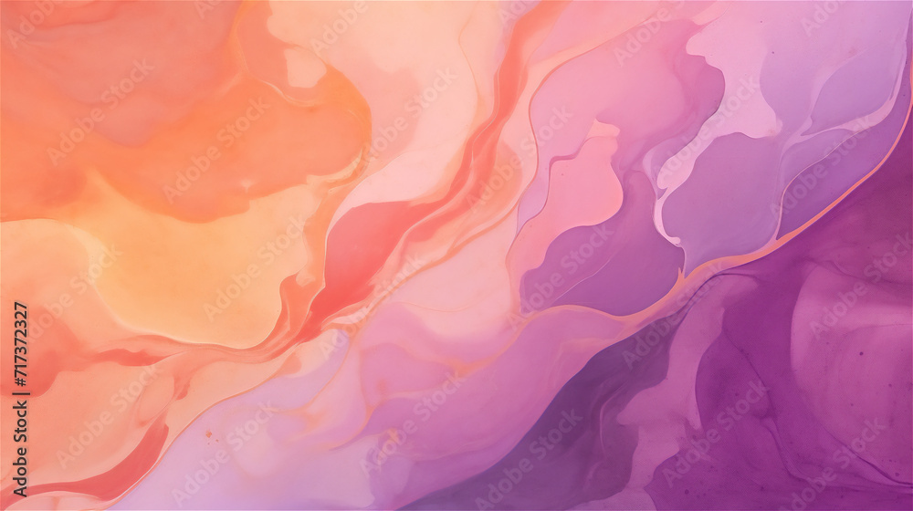 Spectrum of Serenity: Pastel Pink and Purple Marbled Elegance
