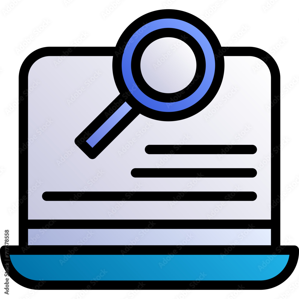 Search Engine vector design icon.svg Search Engine vector design icon.svg