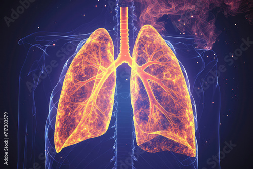 Lung Cancer: Unhealthy lungs are often associated with lung cancer,
