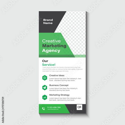 rack card design template