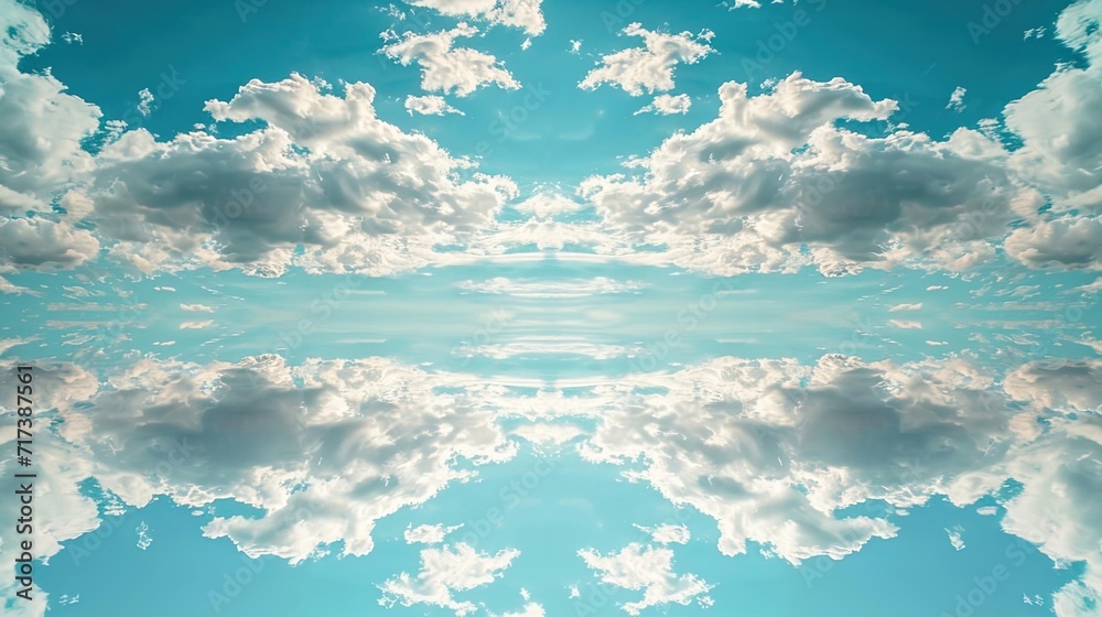 Symmetric Clouds Background Symmetric Clouds Background