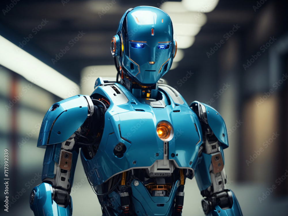 AI Futuristic robot AI Futuristic robot