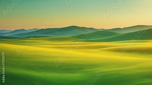 yellow and green gradients background, light colors