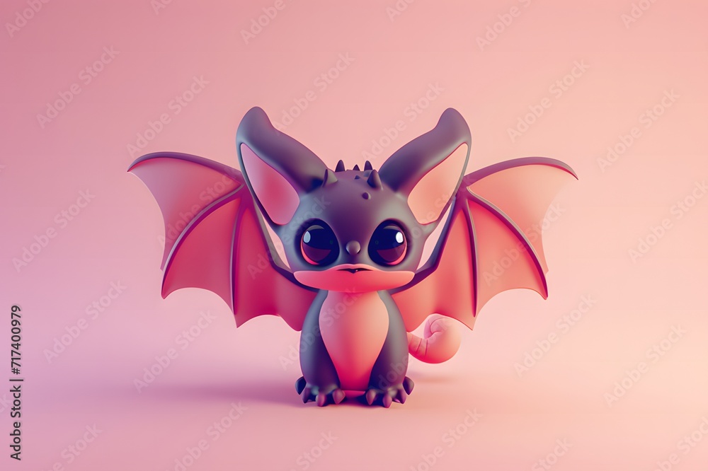 A cute little bat