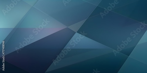 Abstract Blue Geometric Background with Gradient Shades