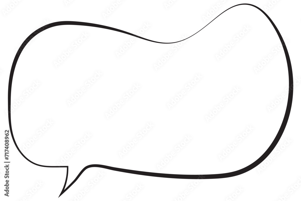 speech bubble geometric or message box. white background and isolated speech bubble geometric or message box. white background and isolated