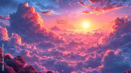 Beautiful Sky Background, Background Banner HD