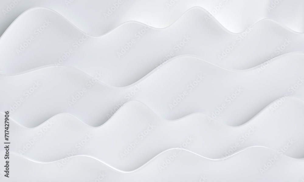 Fototapeta premium Abstact curve lines elegant background. 3d illustration