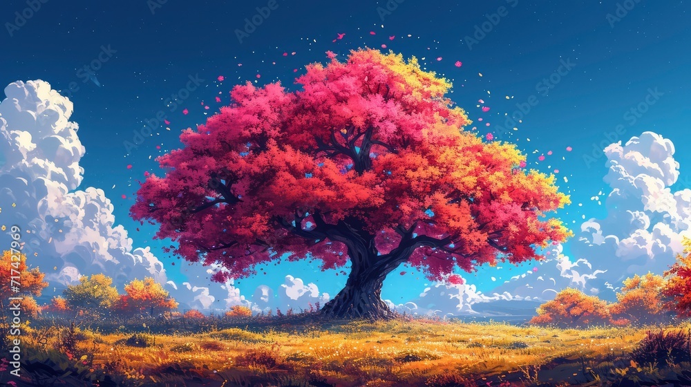 Beautiful Tree, Background Banner HD