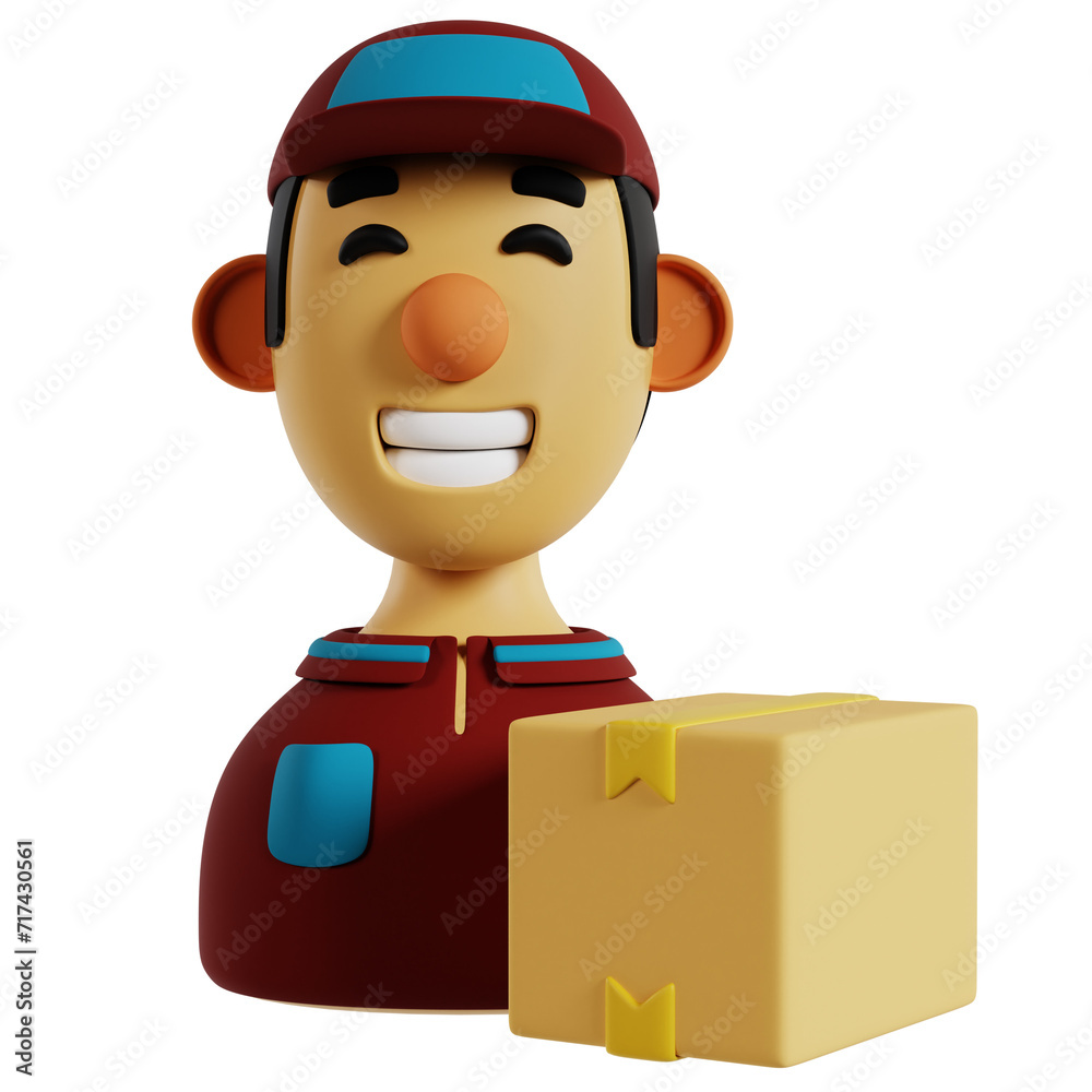 Courier Avatar Delivery Courier Avatar Delivery