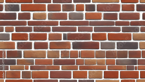 Brick wall texture material defuse map background for 3D modeling 