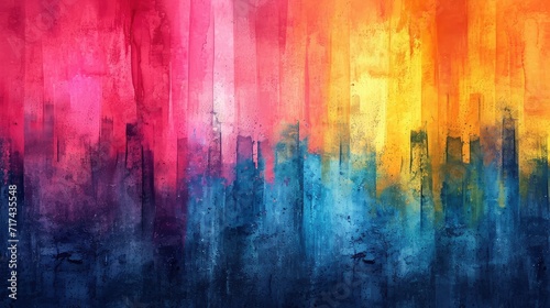 Colorful Abstract Watercolor Background, Background Banner HD