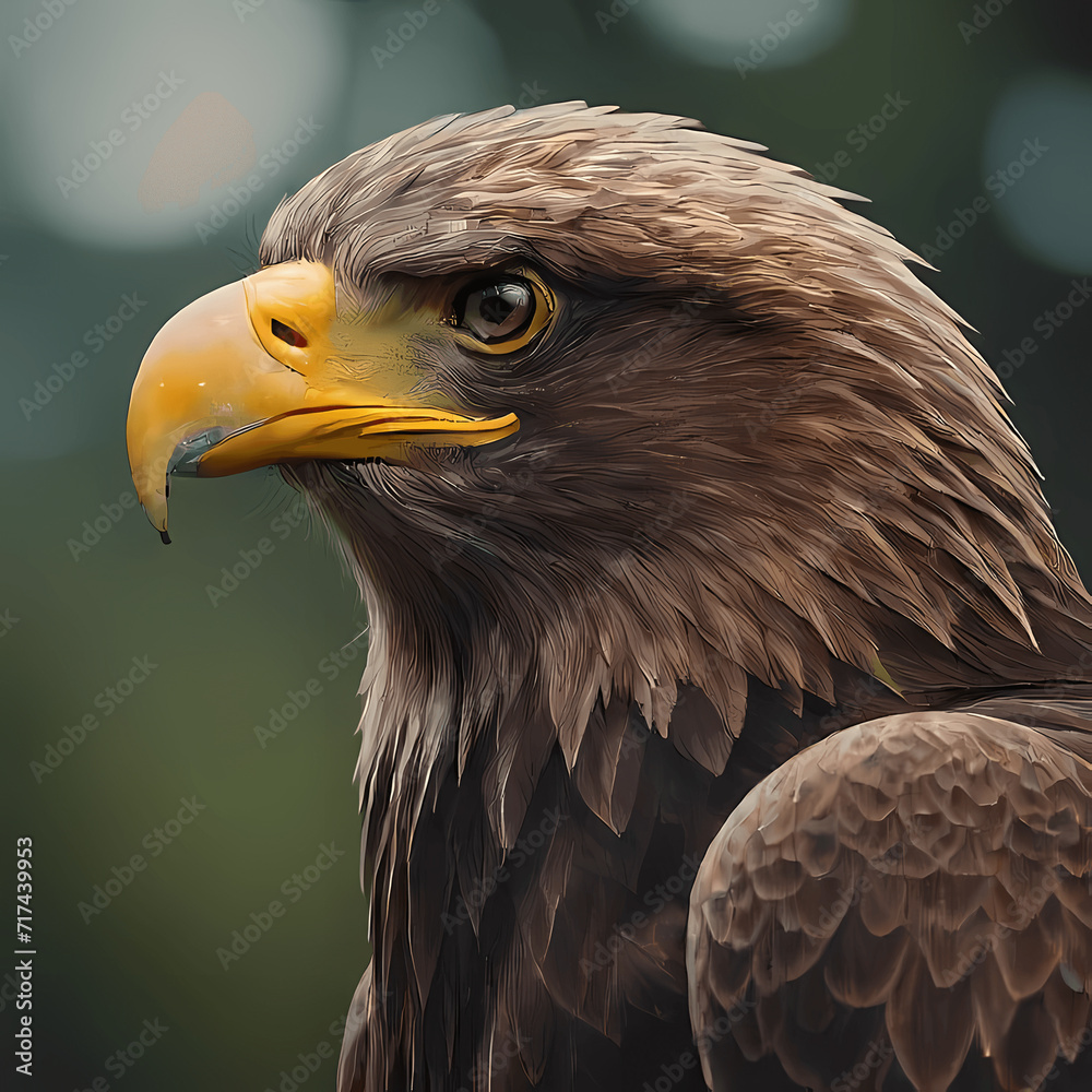 Naklejka premium Eagle