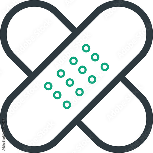 Medical Icons | Healthcare symbols | Wellness centre | Hospital Icons | Medical Bandages Icon