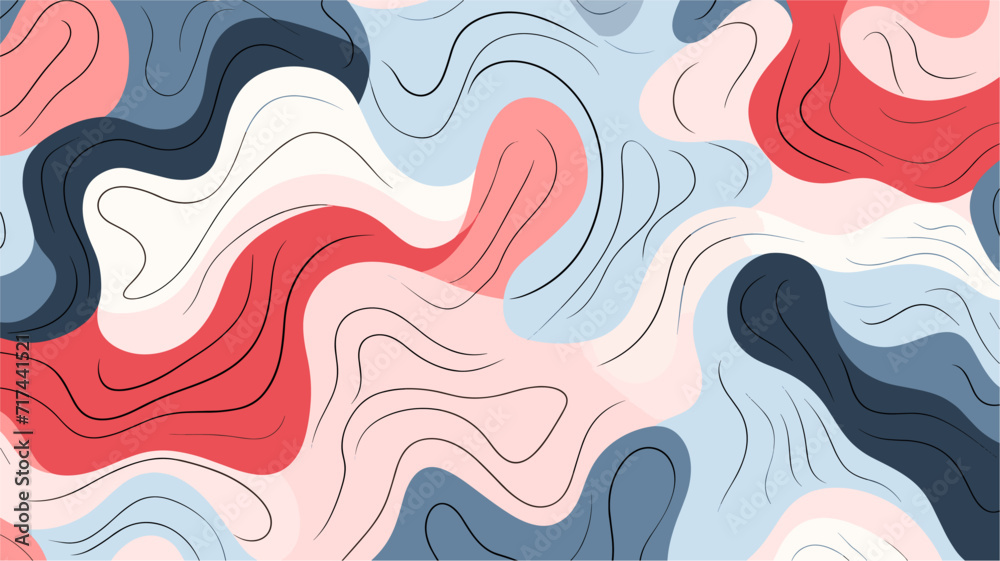 abstract patterns inspired by the cultural diversity of caregiving traditions  portraying the inclusive and respectful tapestry of elderly care in a vector background. simple minimalist illustration