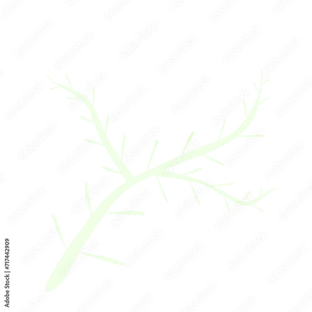 Doodle oval leaf aesthetic tendrils leaf illustration cartoon with white and green colors that can be used for sticker, icon, decorative, e.t.c Doodle oval leaf aesthetic tendrils leaf illustration cartoon with white and green colors that can be used for sticker, icon, decorative, e.t.c