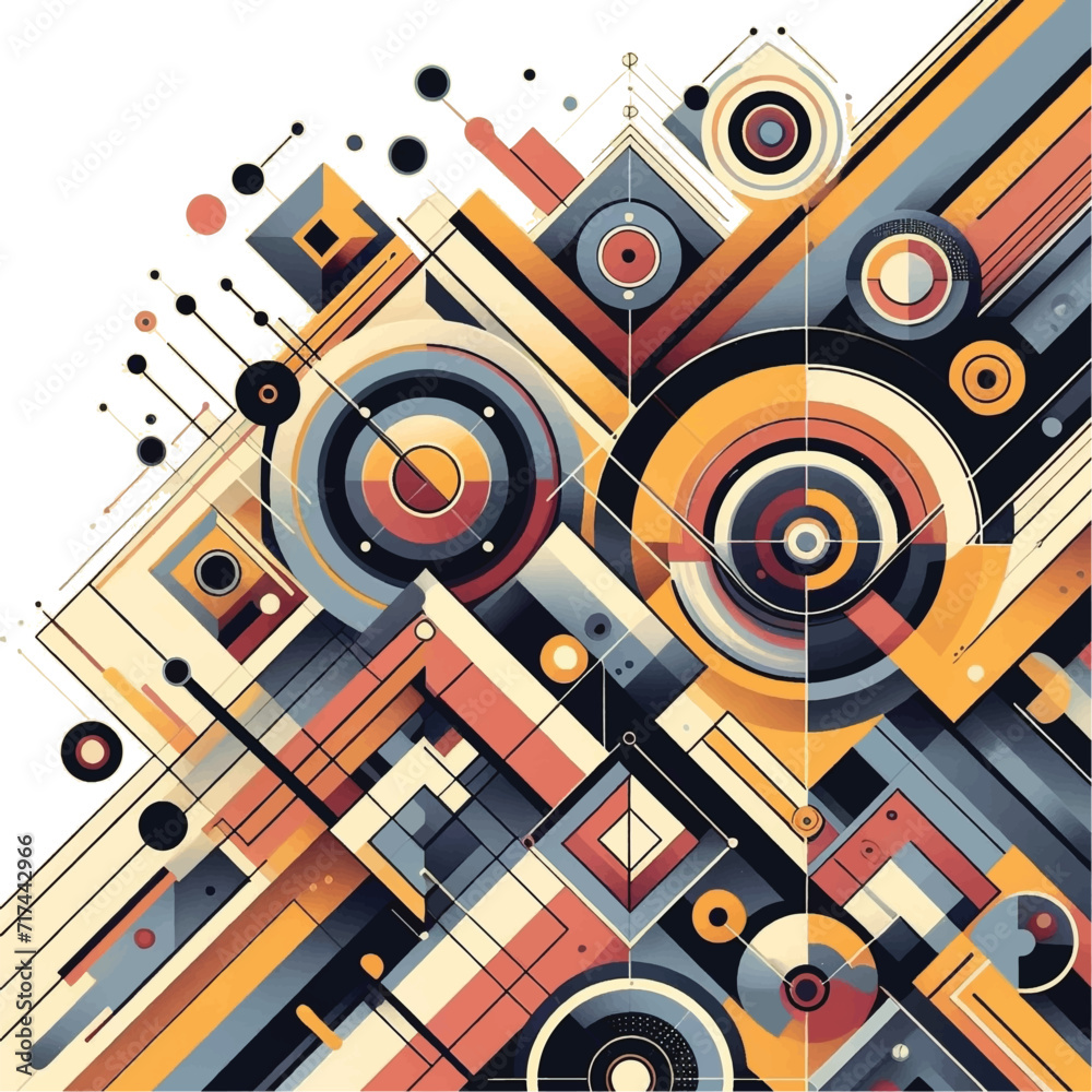 abstract background corner illustration vector