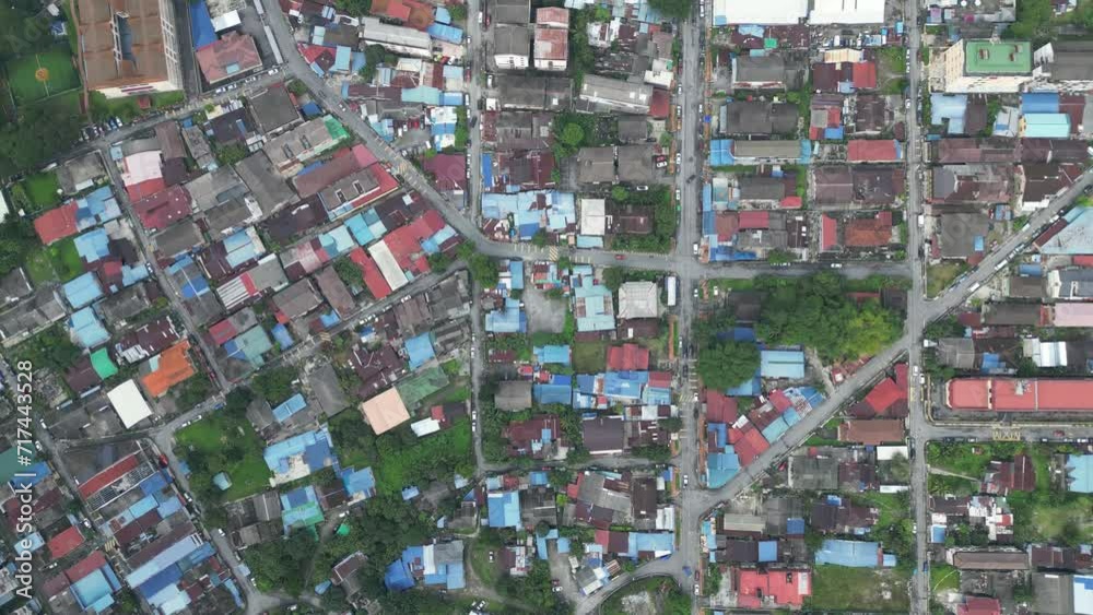 Bird's-eye view showcasing the cultural richness and architectural diversity of Kampung Bahru, Kuala Lumpur Bird's-eye view showcasing the cultural richness and architectural diversity of Kampung Bahru, Kuala Lumpur