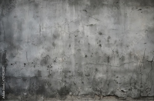 Old grunge grey concrete wall texture. Abstract background for design.