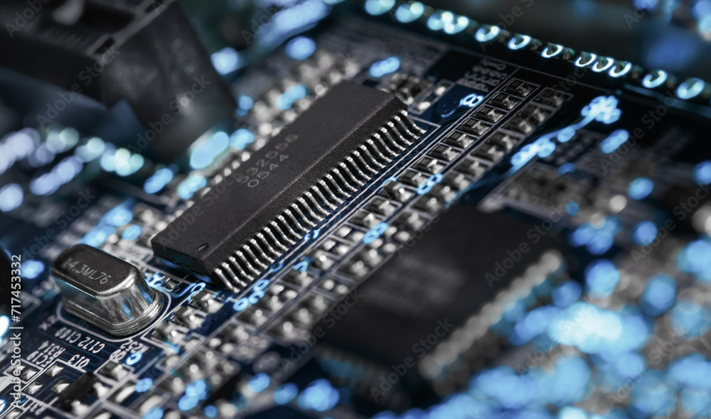Chip on board with blue backlight
