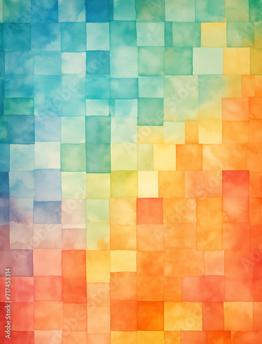 rainbow painted textured background 