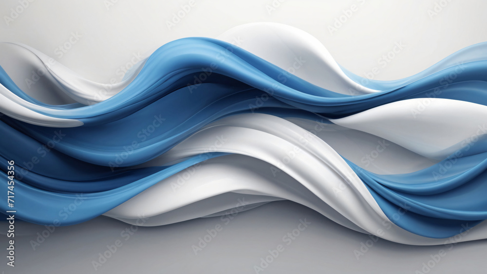 abstract elegant flowing blue background for business ,ai generate abstract elegant flowing blue background for business ,ai generate