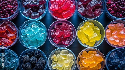 colorful jelly beans high definition(hd) photographic creative image photo