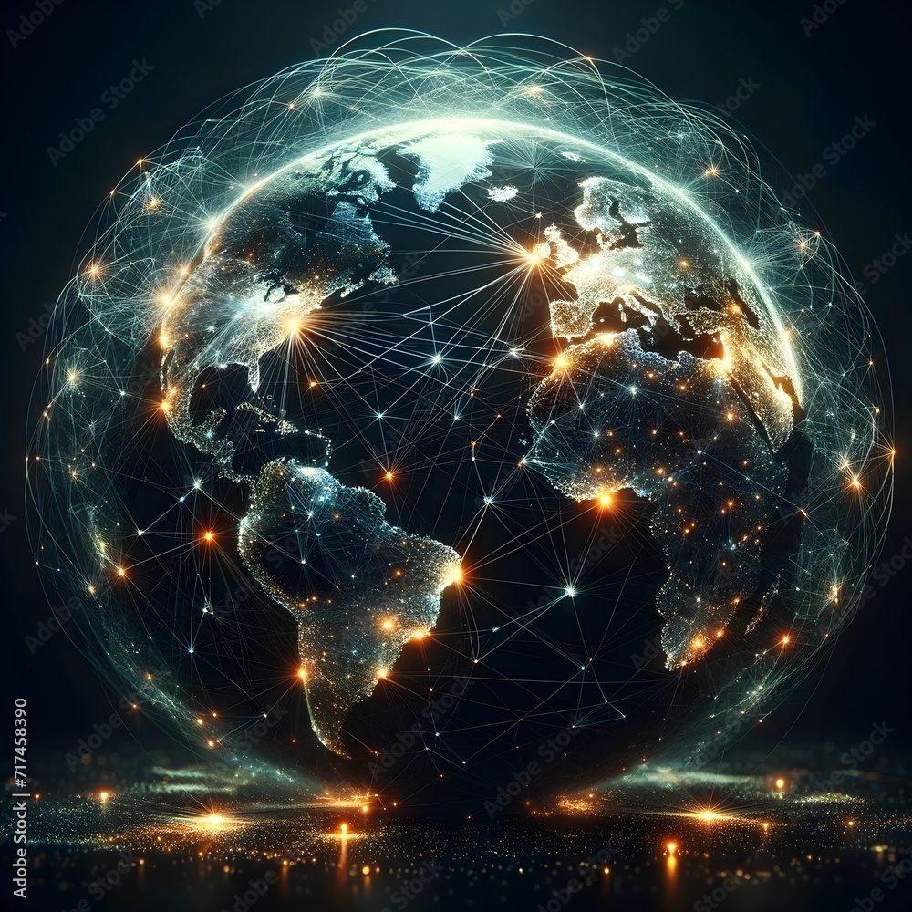 Global Network Topology with Seamless Data Communication - International Connectivity