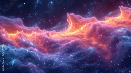 Small Part Infinite Star Field Space, Background Banner HD