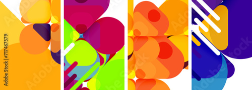 Geometric elements abstract backgrounds for wallpaper, business card, cover, poster, banner, brochure, header, website