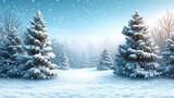White Blue Christmas Winter Background Snow, Background Banner HD