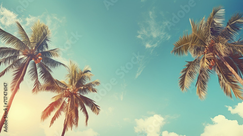 palm trees on the beach © AA