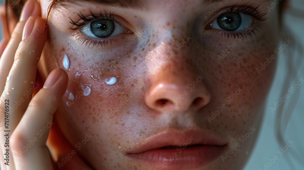 Close-up of Woman's Eye with Freckles
,Detailed close-up of a young woman's eye, highlighted by natural freckles and soft sunlight. Close-up of Woman's Eye with Freckles
,Detailed close-up of a young woman's eye, highlighted by natural freckles and soft sunlight.