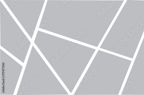 9 photo collage template. vector illustration, new collections