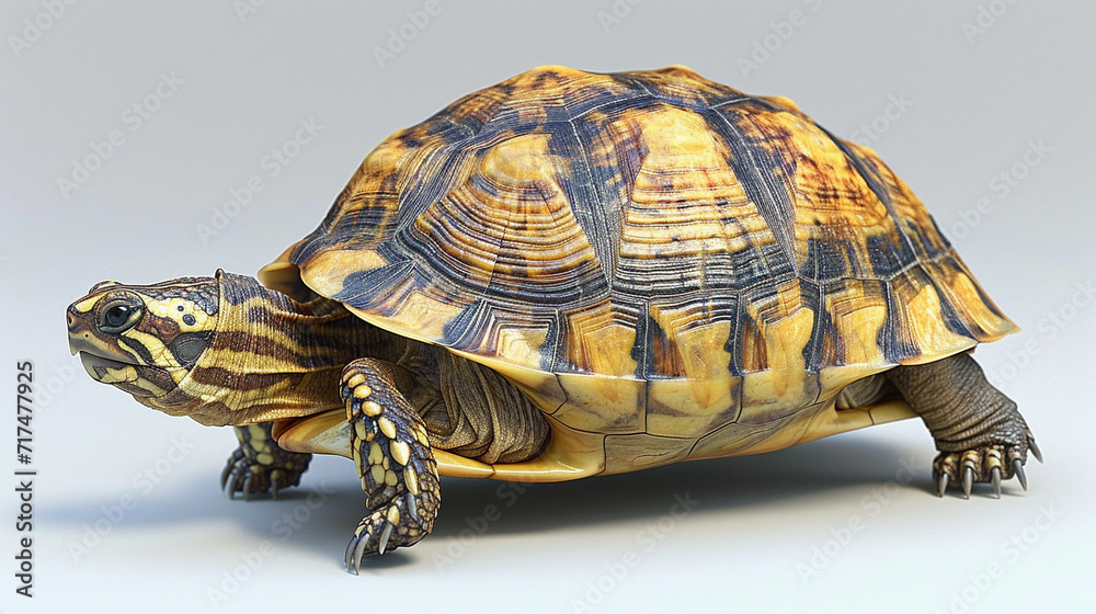 Obraz premium turtle isolated on white