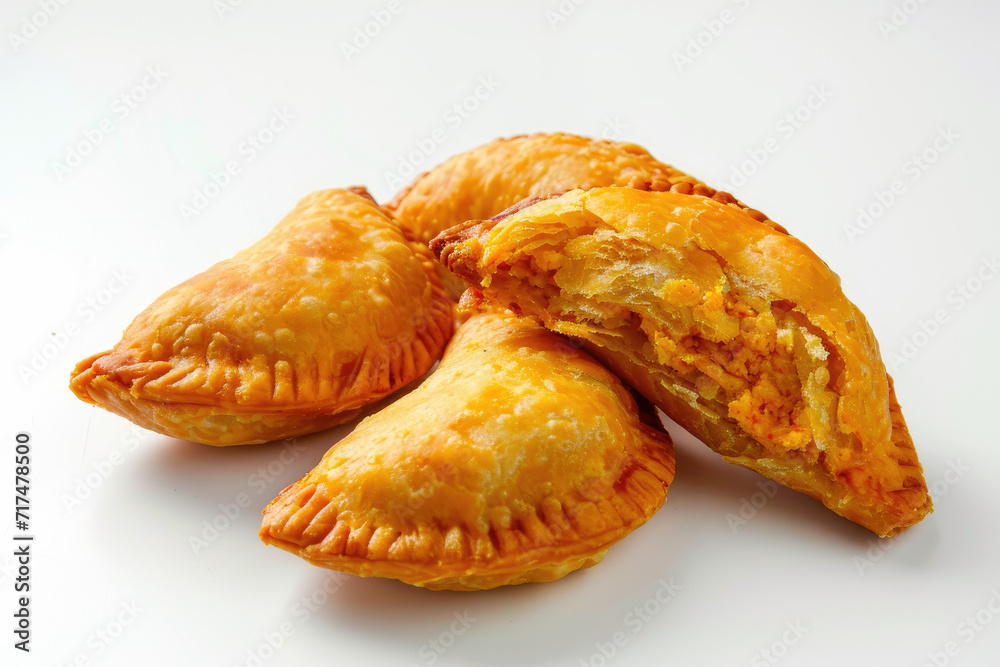 curry puff on a plate