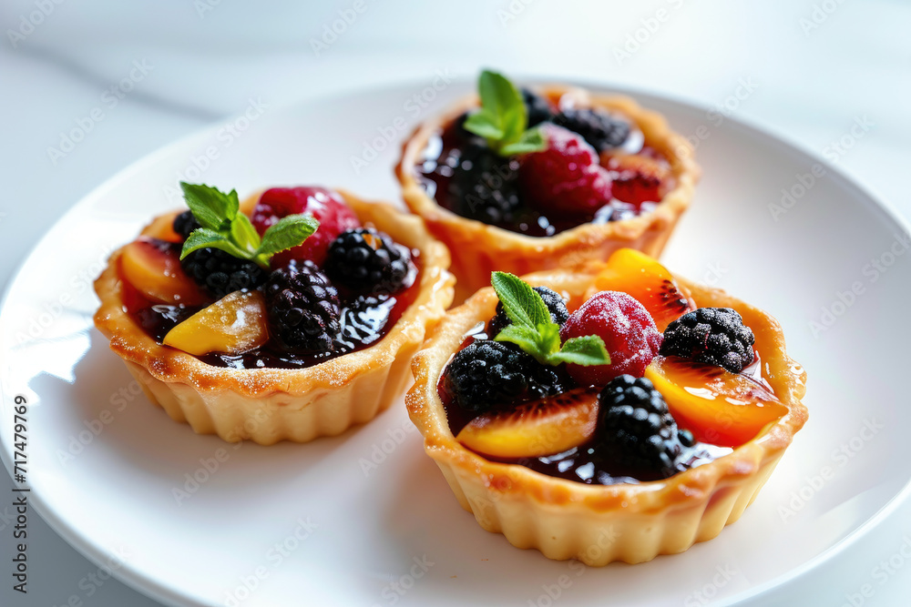 tart with berries tart with berries