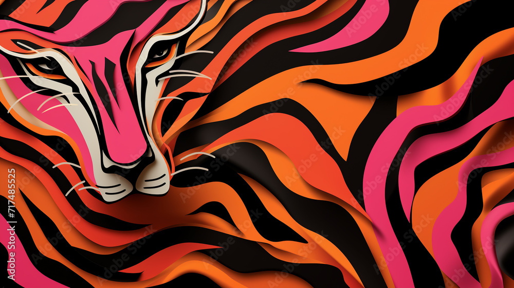 Obraz premium zebra skin texture